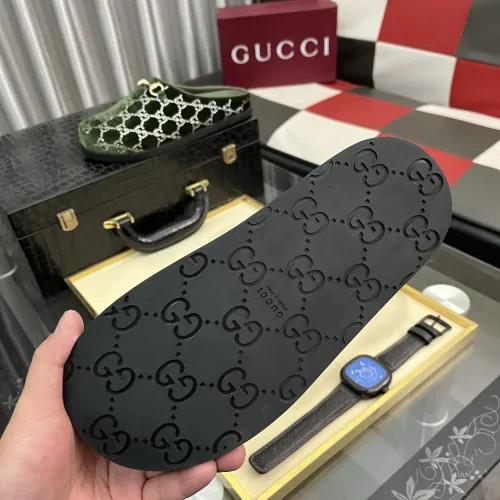 Replica Gucci Slippers For Men #1416715 $88.00 USD for Wholesale