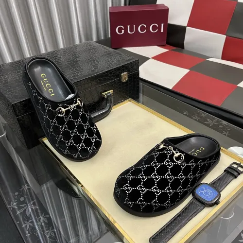 Replica Gucci Slippers For Men #1416716 $88.00 USD for Wholesale
