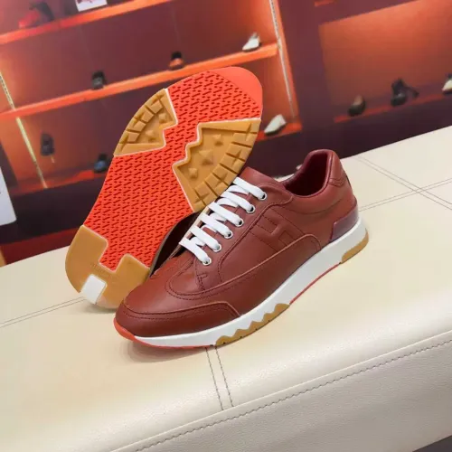 Replica Hermes Casual Shoes For Men #1416976 $88.00 USD for Wholesale