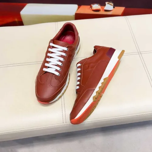 Replica Hermes Casual Shoes For Men #1416976 $88.00 USD for Wholesale