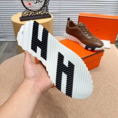 Replica Hermes Casual Shoes For Men #1416978 $76.00 USD for Wholesale