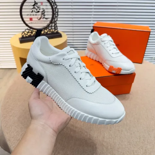 Replica Hermes Casual Shoes For Men #1416986 $76.00 USD for Wholesale