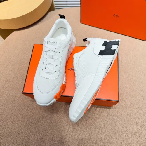 Replica Hermes Casual Shoes For Men #1416986 $76.00 USD for Wholesale