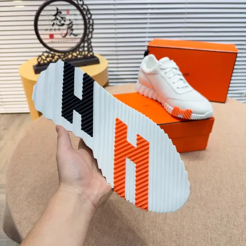 Replica Hermes Casual Shoes For Men #1416986 $76.00 USD for Wholesale