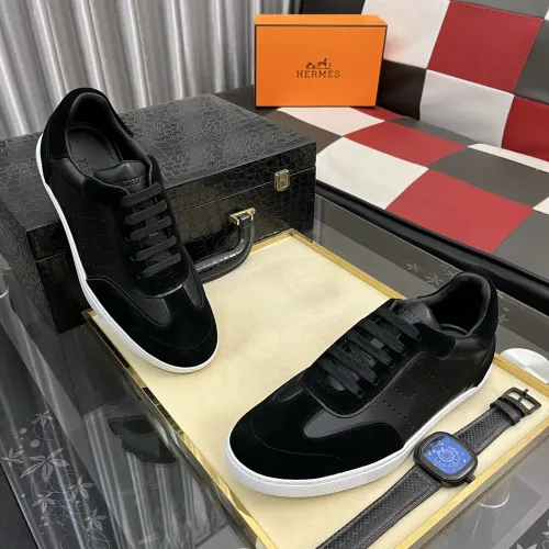 Replica Hermes Casual Shoes For Men #1417010 $85.00 USD for Wholesale