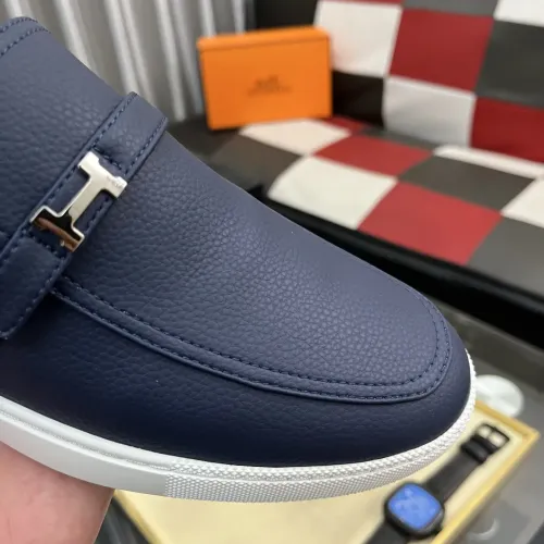 Replica Hermes Casual Shoes For Men #1417017 $82.00 USD for Wholesale