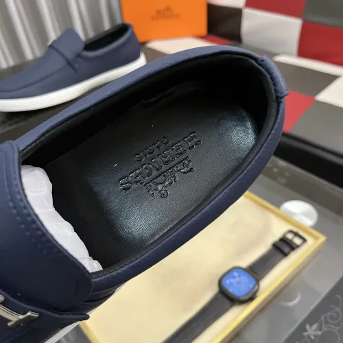 Replica Hermes Casual Shoes For Men #1417017 $82.00 USD for Wholesale