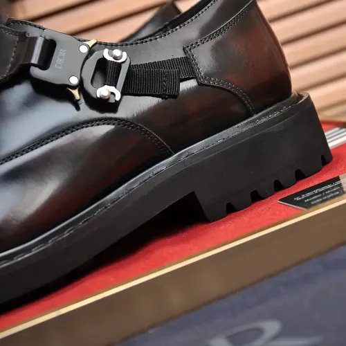 Replica Christian Dior Leather Shoes For Men #1417126 $105.00 USD for Wholesale