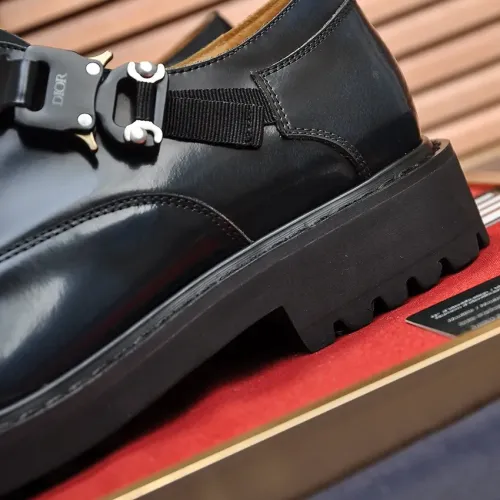 Replica Christian Dior Leather Shoes For Men #1417127 $105.00 USD for Wholesale