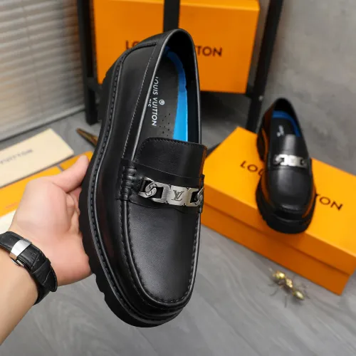 Replica Louis Vuitton LV Oxfords Shoes For Men #1417138 $92.00 USD for Wholesale