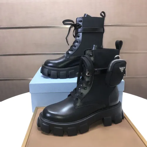 Prada Boots For Women #1417157 $125.00 USD, Wholesale Replica Prada Boots