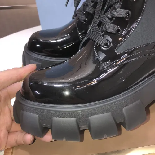 Replica Prada Boots For Women #1417159 $125.00 USD for Wholesale