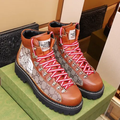 Replica Gucci Boots For Men #1417190 $122.00 USD for Wholesale