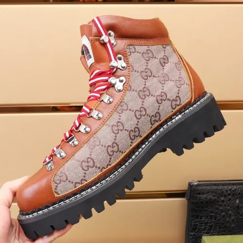 Replica Gucci Boots For Men #1417190 $122.00 USD for Wholesale
