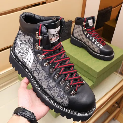 Replica Gucci Boots For Men #1417191 $122.00 USD for Wholesale