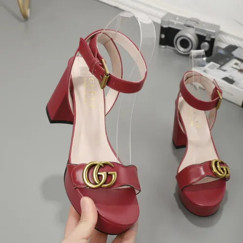 Replica Gucci Sandal For Women #1417353 $80.00 USD for Wholesale