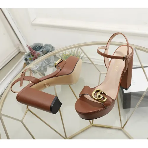 Replica Gucci Sandal For Women #1417358 $80.00 USD for Wholesale