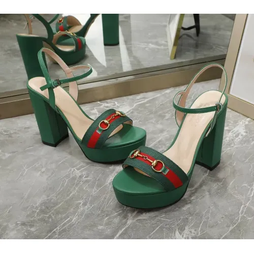 Replica Gucci Sandal For Women #1417383 $80.00 USD for Wholesale