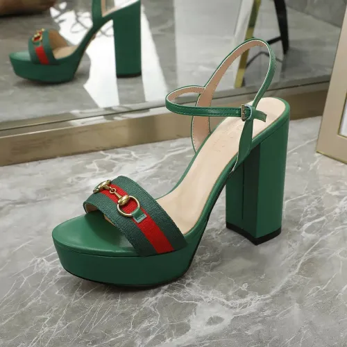 Replica Gucci Sandal For Women #1417383 $80.00 USD for Wholesale