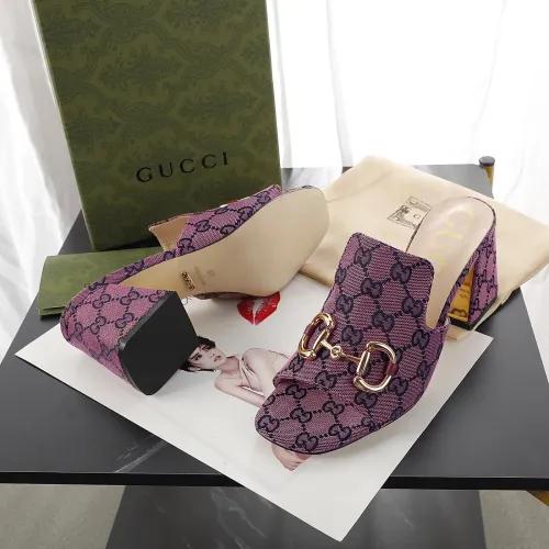 Replica Gucci Slippers For Women #1417402 $80.00 USD for Wholesale
