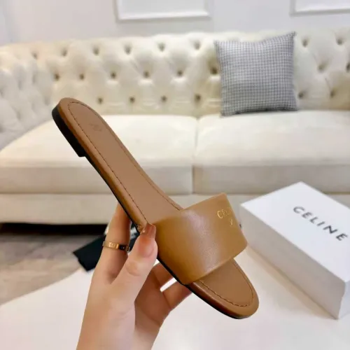 Replica Celine Slippers For Women #1417466 $82.00 USD for Wholesale