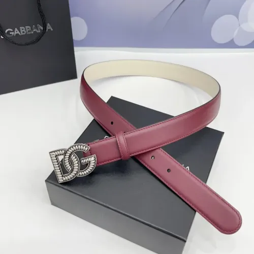Replica Dolce & Gabbana D&G AAA Quality Belts For Women #1417474 $60.00 USD for Wholesale