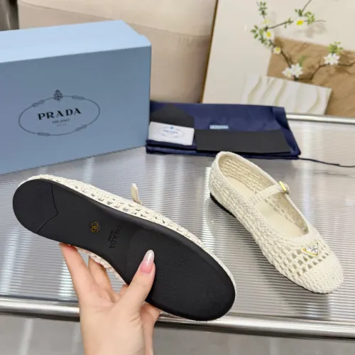 Replica Prada Flat Shoes For Women #1417564 $122.00 USD for Wholesale