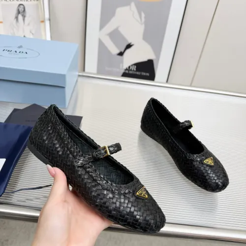 Replica Prada Flat Shoes For Women #1417569 $140.00 USD for Wholesale