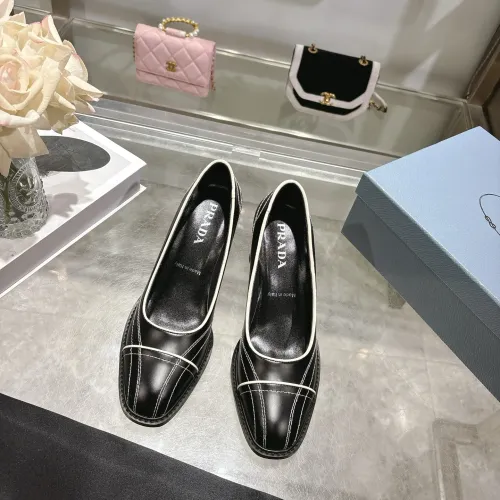 Replica Prada High-heeled Shoes For Women #1417580 $105.00 USD for Wholesale