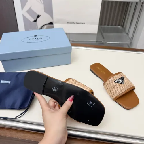 Replica Prada Slippers For Women #1417593 $82.00 USD for Wholesale