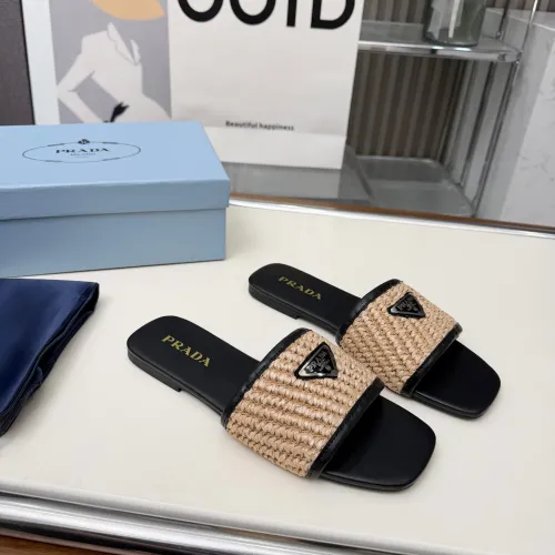 Replica Prada Slippers For Women #1417596 $82.00 USD for Wholesale