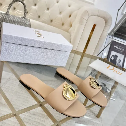 Replica Christian Dior Slippers For Women #1417606 $82.00 USD for Wholesale