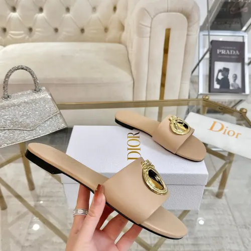 Replica Christian Dior Slippers For Women #1417606 $82.00 USD for Wholesale