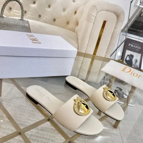 Replica Christian Dior Slippers For Women #1417607 $82.00 USD for Wholesale