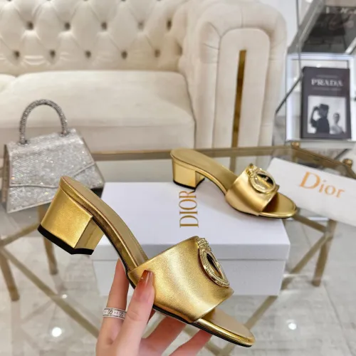 Replica Christian Dior Slippers For Women #1417618 $85.00 USD for Wholesale