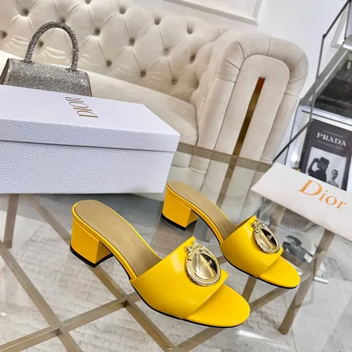 Replica Christian Dior Slippers For Women #1417619 $85.00 USD for Wholesale