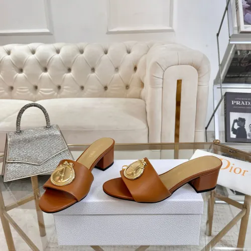 Replica Christian Dior Slippers For Women #1417621 $85.00 USD for Wholesale