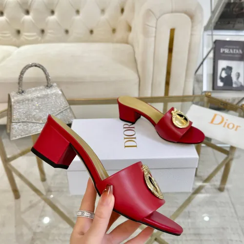Replica Christian Dior Slippers For Women #1417622 $85.00 USD for Wholesale