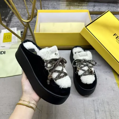 Replica Fendi Slippers For Women #1417647 $98.00 USD for Wholesale