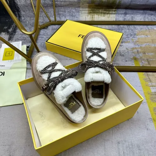 Replica Fendi Slippers For Women #1417648 $98.00 USD for Wholesale