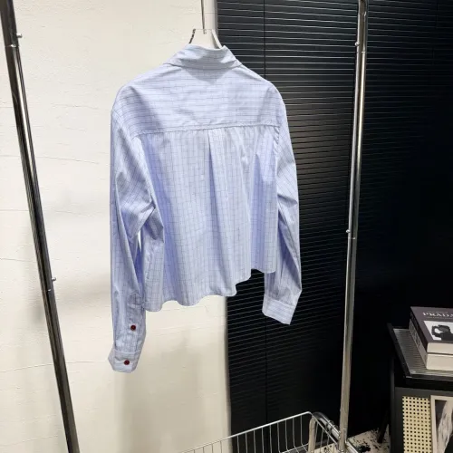 Replica MIU MIU Shirts Long Sleeved For Women #1417729 $82.00 USD for Wholesale