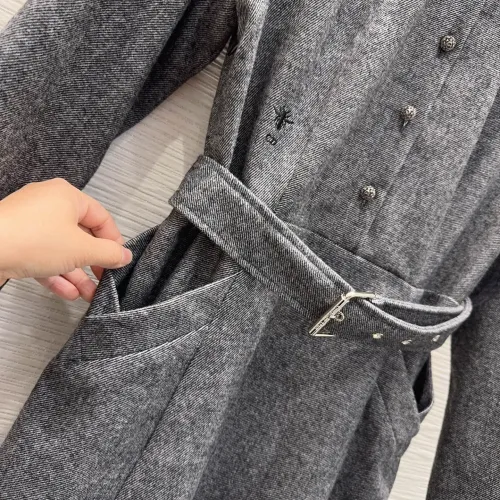 Replica Christian Dior Dresses Long Sleeved For Women #1417733 $108.00 USD for Wholesale