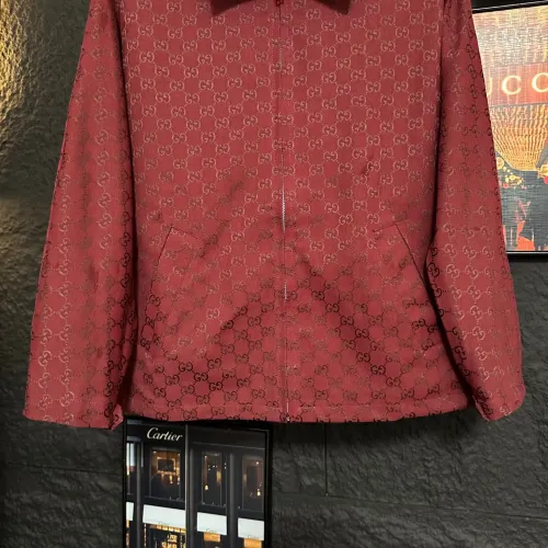 Replica Gucci Jackets Long Sleeved For Women #1417736 $112.00 USD for Wholesale