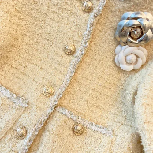 Replica Chanel Coats Long Sleeved For Women #1417737 $82.00 USD for Wholesale