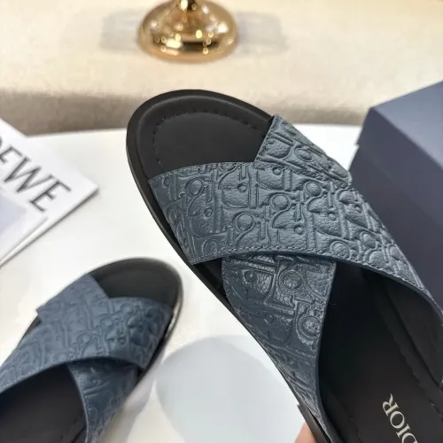 Replica Christian Dior Slippers For Men #1417773 $82.00 USD for Wholesale