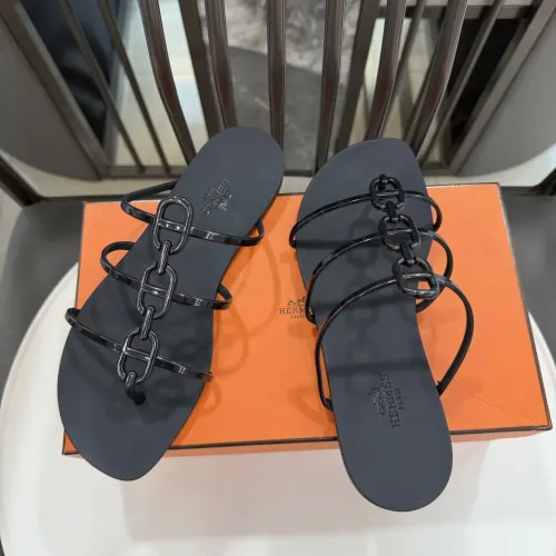 Replica Hermes Slippers For Women #1417800 $52.00 USD for Wholesale