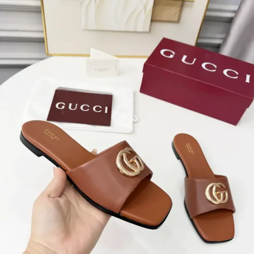 Replica Gucci Slippers For Women #1417807 $82.00 USD for Wholesale