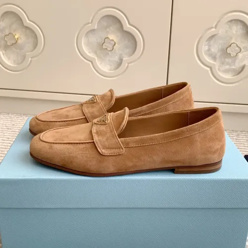 Replica Prada Leather Shoes For Men #1417846 $105.00 USD for Wholesale