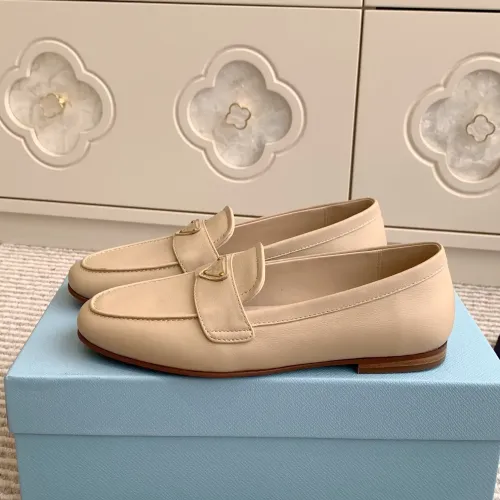 Replica Prada Leather Shoes For Men #1417854 $105.00 USD for Wholesale