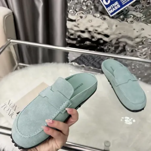 Replica Hermes Slippers For Women #1417857 $96.00 USD for Wholesale